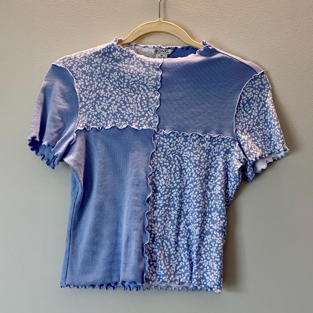 Monki cropped blouse